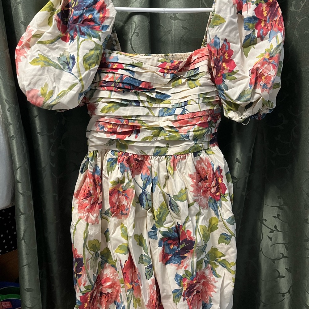 Abercrombie Emerson Puff Sleeve Dress